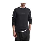 Zwart Logo Sweatshirt Calvin Klein , Black , Heren