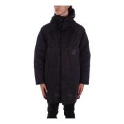 Metropolis Series A.a.c. Hooded Parka C.p. Company , Black , Heren