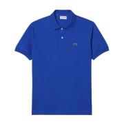 Polo met Korte Mouwen voor Mannen Lacoste , Blue , Heren