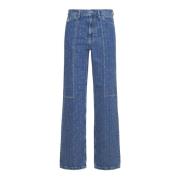 Stijlvolle Denim Jeans Baum und Pferdgarten , Blue , Dames