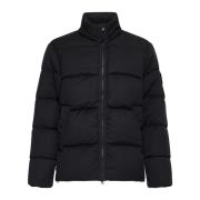 Zwarte Jassen voor Mannen Stone Island , Black , Heren