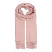 Stijlvol Geweven Sjaal Only , Pink , Dames