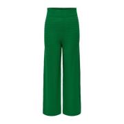 Cata Gebreide Broek Only , Green , Dames