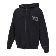 Zwarte Katoenen Hoodie met Geborduurde Logo's A-Cold-Wall , Black , He...