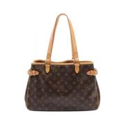 Pre-owned Canvas louis-vuitton-bags Louis Vuitton Vintage , Brown , Da...