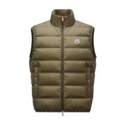 Groene Contrin Gilet Vest Moncler , Green , Heren