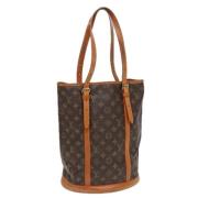 Pre-owned Canvas louis-vuitton-bags Louis Vuitton Vintage , Brown , Da...