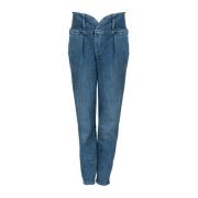 Wortel Fit Jeans Liu Jo , Blue , Dames