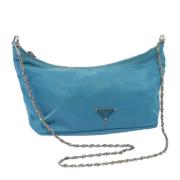 Pre-owned Nylon prada-bags Prada Vintage , Blue , Dames