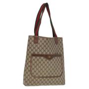 Pre-owned Leather gucci-bags Gucci Vintage , Beige , Dames