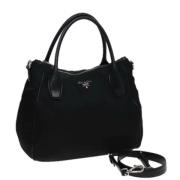 Pre-owned Nylon prada-bags Prada Vintage , Black , Dames