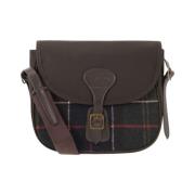 Tartan Crossbody Tas Barbour , Brown , Dames