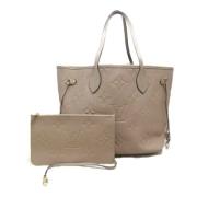 Pre-owned Canvas louis-vuitton-bags Louis Vuitton Vintage , Beige , Da...