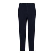 Blauwe Geplooide Broek Issey Miyake , Blue , Heren