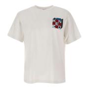 Paris T-shirts en Polos Wit Heren Kenzo , White , Heren