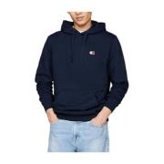 Red Badge Hoodie Tommy Hilfiger , Blue , Heren