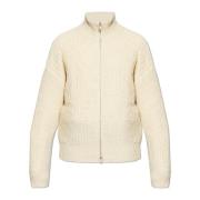 Cardigan met opstaande kraag Jil Sander , Beige , Heren