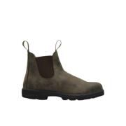 Verouderde Leren Laarzen, Warm Bruin Comfort Blundstone , Green , Here...