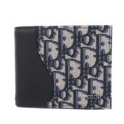 Pre-owned Canvas wallets Dior Vintage , Black , Heren