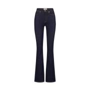 Skinny Flare Denim Broek Iceberg , Blue , Dames