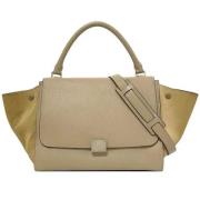 Pre-owned Leather celine-bags Celine Vintage , Gray , Dames