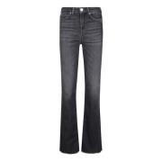 Flare Jeans Zonder Riem Pinko , Gray , Dames