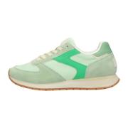 Groene Grafische Lage Sneakers Inez Scotch & Soda , Green , Dames