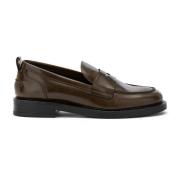 Monochrome Loafer voor Tussenseizoen Dagen Carmens , Green , Dames