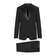 Wollen Tuxedo Emporio Armani , Black , Heren