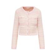 Roze Blanca Gebreid Vest Loveshackfancy , Pink , Dames