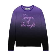 Zachte Ombre Queen of the Night Sweater MC2 Saint Barth , Multicolor ,...