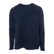 Raglan Longsleeve met Zachte Afwerking American Vintage , Blue , Heren