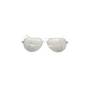 Aviator zonnebril met metalen frame Frankie Morello , Gray , Heren