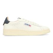 Leren lage sneakers met contrasterende hiel Autry , White , Heren