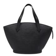 Pre-owned Leather louis-vuitton-bags Louis Vuitton Vintage , Black , D...