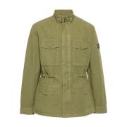 Groene Ripstop Katoenen Jas Barbour , Green , Heren