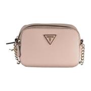 Roze Crossbody Tas met Kettingriem Guess , Pink , Dames