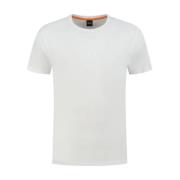 Mannen Casual Tee Tegood Hugo Boss , White , Heren