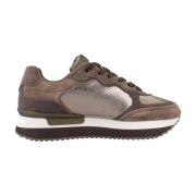 Stijlvolle Sneakers met Rusper Stars Pepe Jeans , Brown , Dames