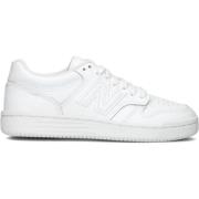 Jongens Lage Witte Sneakers New Balance , White , Heren