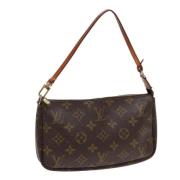 Pre-owned Canvas louis-vuitton-bags Louis Vuitton Vintage , Brown , Da...