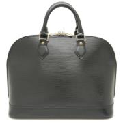 Pre-owned Leather louis-vuitton-bags Louis Vuitton Vintage , Black , D...