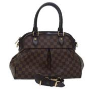 Pre-owned Canvas handbags Louis Vuitton Vintage , Brown , Dames