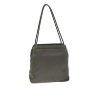 Pre-owned Fabric totes Prada Vintage , Gray , Dames