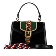 Pre-owned Leather gucci-bags Gucci Vintage , Black , Dames