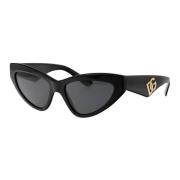 Stijlvolle zonnebril met model 0Dg4439 Dolce & Gabbana , Black , Dames