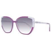 Paarse Cat Eye Zonnebril Verlooplens Guess , Purple , Unisex