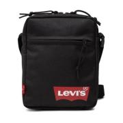 Mannen Schoudertas met Micro Logo Levi's , Black , Heren