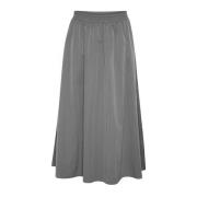 Zwarte A-lijn Rok Kaffe , Gray , Dames