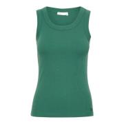 Hunter Green Tank Top InWear , Green , Dames